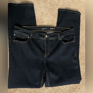 INC Straight-Leg Jeans with Tummy Control 16W